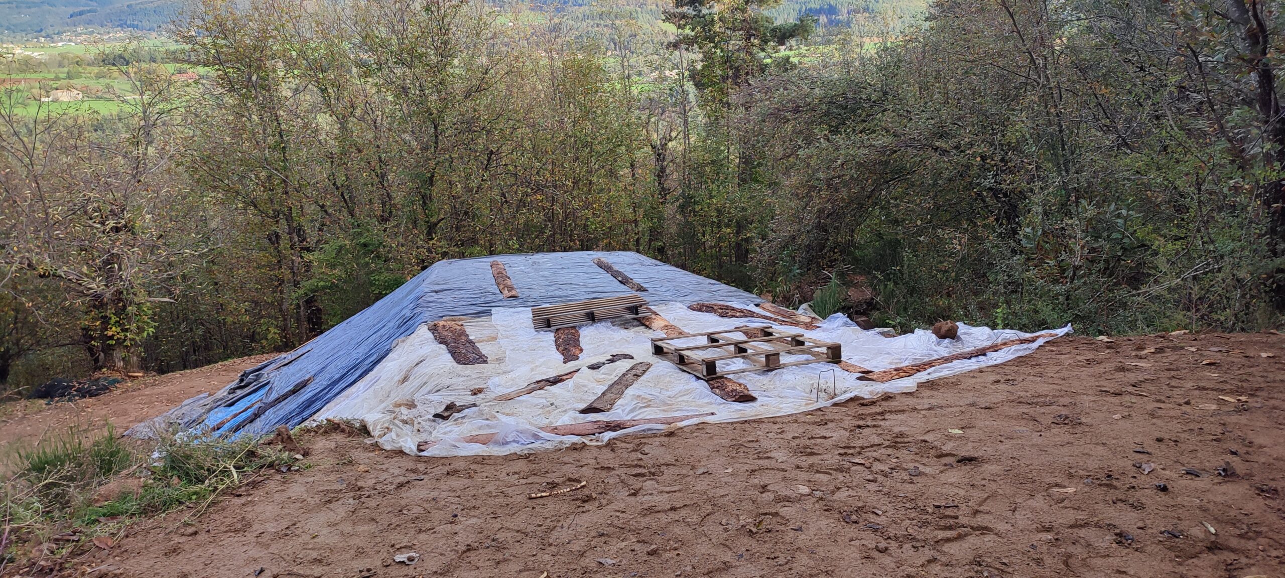 Terrassement plateforme lanceur